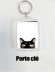Porte clé photo Peeking Cat
