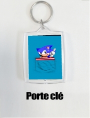 Porte clé photo Sonic in the pocket