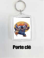 Porte clé photo Stitch X Chucky Halloween