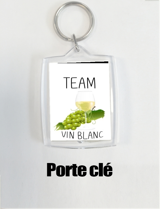 Porte clé photo Team Vin Blanc