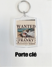 Porte clé photo Wanted Francky Dead or Alive