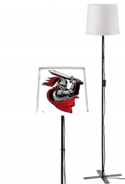 Lampadaire Knight with red cap