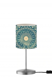 Lampe de table Blue Organic boho mandala
