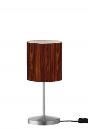 Lampe de table Bois Massif Marron imitation
