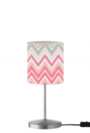 Lampe de table colorful chevron in pink