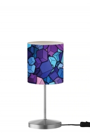 Lampe de table Cube bleu
