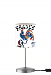Lampe de table France Football Coq Sportif Fier de nos couleurs Allez les bleus