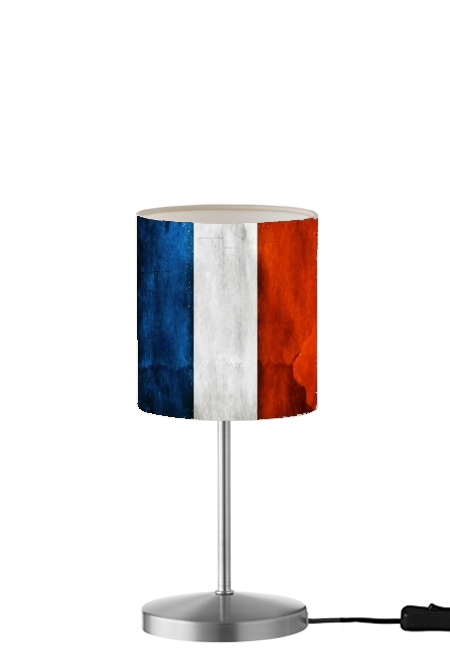 Lampe de table Drapeau France vintage