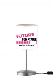 Lampe de table Future comptable - Cadeau pour étudiante