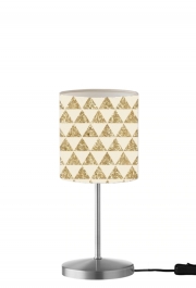 Lampe de table Glitter Triangles in Gold
