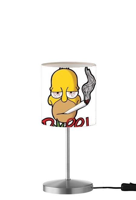 Lampe de table Homer Dope Weed Smoking Cannabis