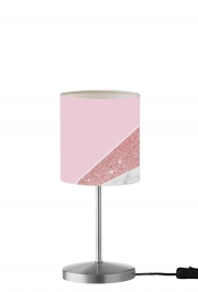 Lampe de table Initiale Marble and Glitter Pink