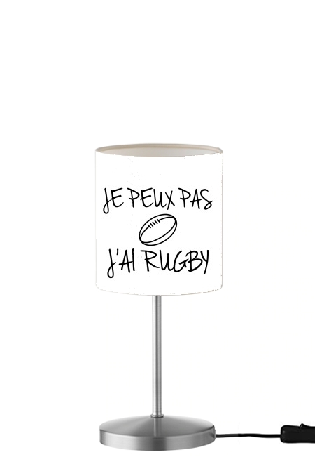 Lampe de table Je peux pas j'ai rugby