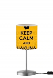 Lampe de table Keep Calm And Hakuna Matata