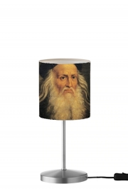 Lampe de table leonard de vinci portrait