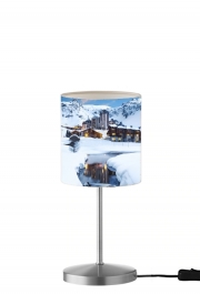 Lampe de table Llandscape and ski resort in french alpes tignes