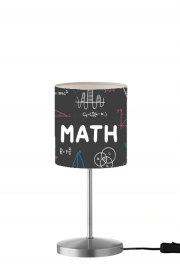 Lampe de table Mathematics background