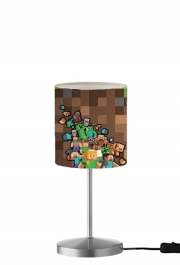 Lampe de table Minecraft Creeper Forest