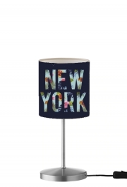 Lampe de table New York en Fleurs