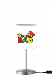 Lampe de table Super Dad Mario humour