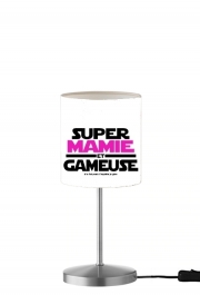 Lampe de table Super mamie et gameuse - Cadeau grand mère