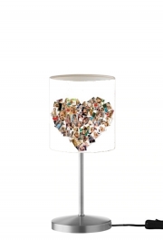Lampe de table Taylor Swift Love Fan Collage signature
