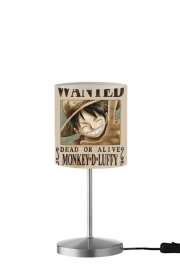 Lampe de table Wanted Luffy Pirate