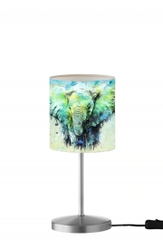 Lampe de table watercolor elephant