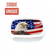Boite a Gouter Repas American Eagle and Flag