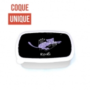 Boite a Gouter Repas Reiki Animal chat violet