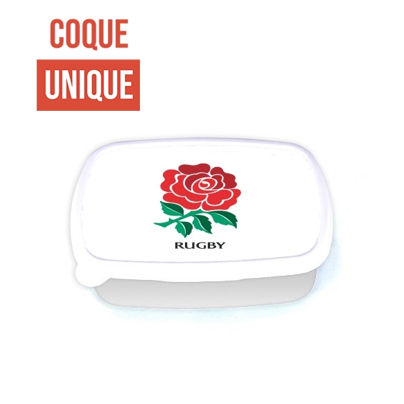 Boite a Gouter Repas Rose Flower Rugby England