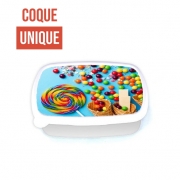 Boite a Gouter Repas Waffle Cone Candy Lollipop