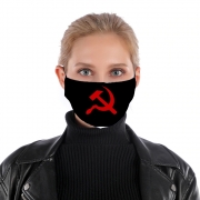 Masque alternatif Communiste faucille et marteau