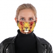 Masque alternatif fractal lion