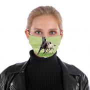 Masque alternatif Chevaux poneys poulain