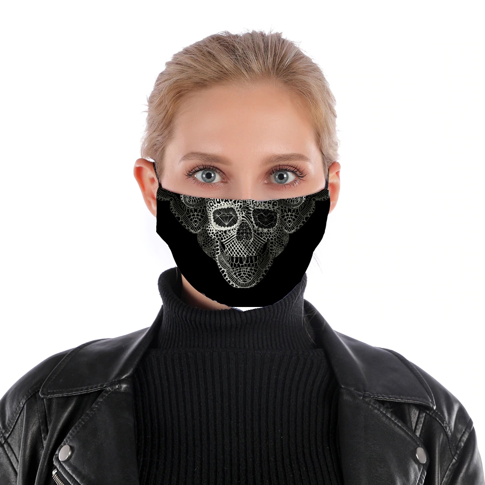 Masque alternatif Lace Skull