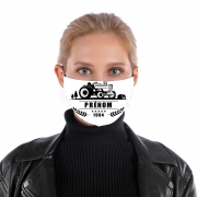 Masque alternatif Tractor Logo Natural custom Name Tag