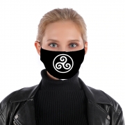Masque alternatif Triskel Symbole