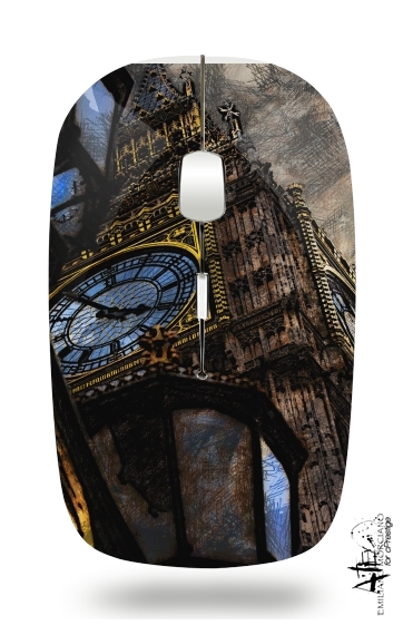 Souris sans fil avec récepteur usb Abstract Big Ben London