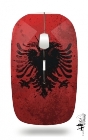 Souris sans fil avec récepteur usb Albanie Painting Flag