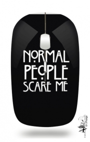 Souris sans fil avec récepteur usb American Horror Story Normal people scares me