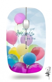 Souris sans fil avec récepteur usb balloon dreams