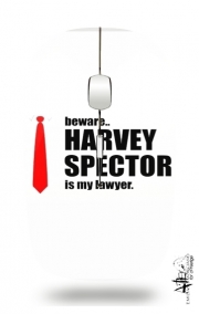 Souris sans fil avec récepteur usb Beware Harvey Spector is my lawyer Suits