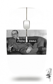 Souris sans fil avec récepteur usb Chirac French Swag