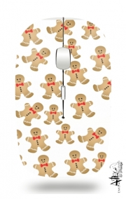 Souris sans fil avec récepteur usb Christmas snowman gingerbread