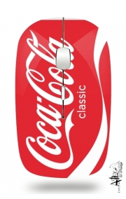 Souris sans fil avec récepteur usb Coca Cola Rouge Classic