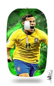 Souris sans fil avec récepteur usb coutinho Football Player Pop Art