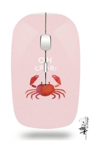 Souris sans fil avec récepteur usb Crabe Pinky