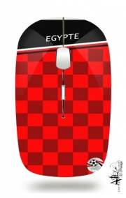 Souris sans fil avec récepteur usb Egypte Football Maillot Kit Home