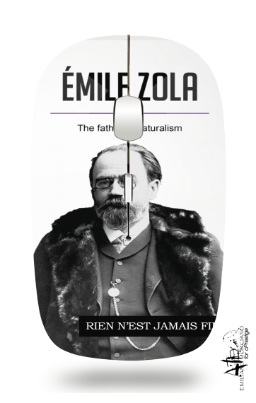 Souris sans fil avec récepteur usb Emile Zola